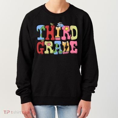 Third Grade Retro Back To School Women's Sweatshirt
