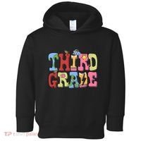 Third Grade Retro Back To School Toddler Hoodie thumb 0
