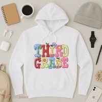 Third Grade Retro Back To School Hoodie thumb 3