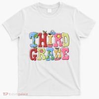 Third Grade Retro Back To School T-Shirt thumb 0