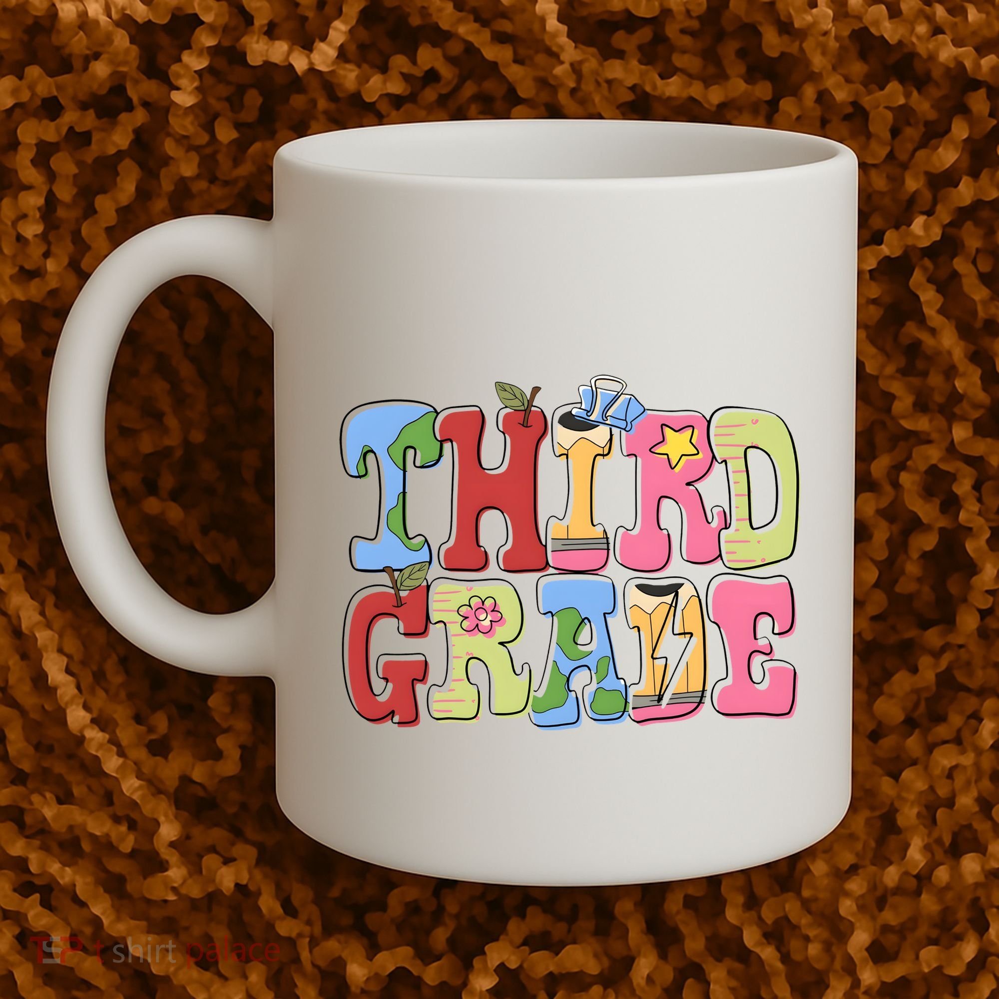 Third Grade Retro Back To School Coffee Mug