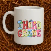 Third Grade Retro Back To School Coffee Mug thumb 2