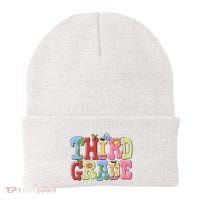 Third Grade Retro Back To School Beanie thumb 0