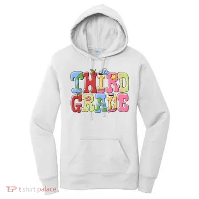 Third Grade Retro Back To School Women's Hoodie