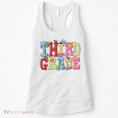 Third Grade Retro Back To School Women's Tank Top