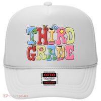 Third Grade Retro Back To School Hat thumb 0