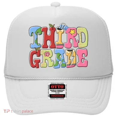 Third Grade Retro Back To School Hat