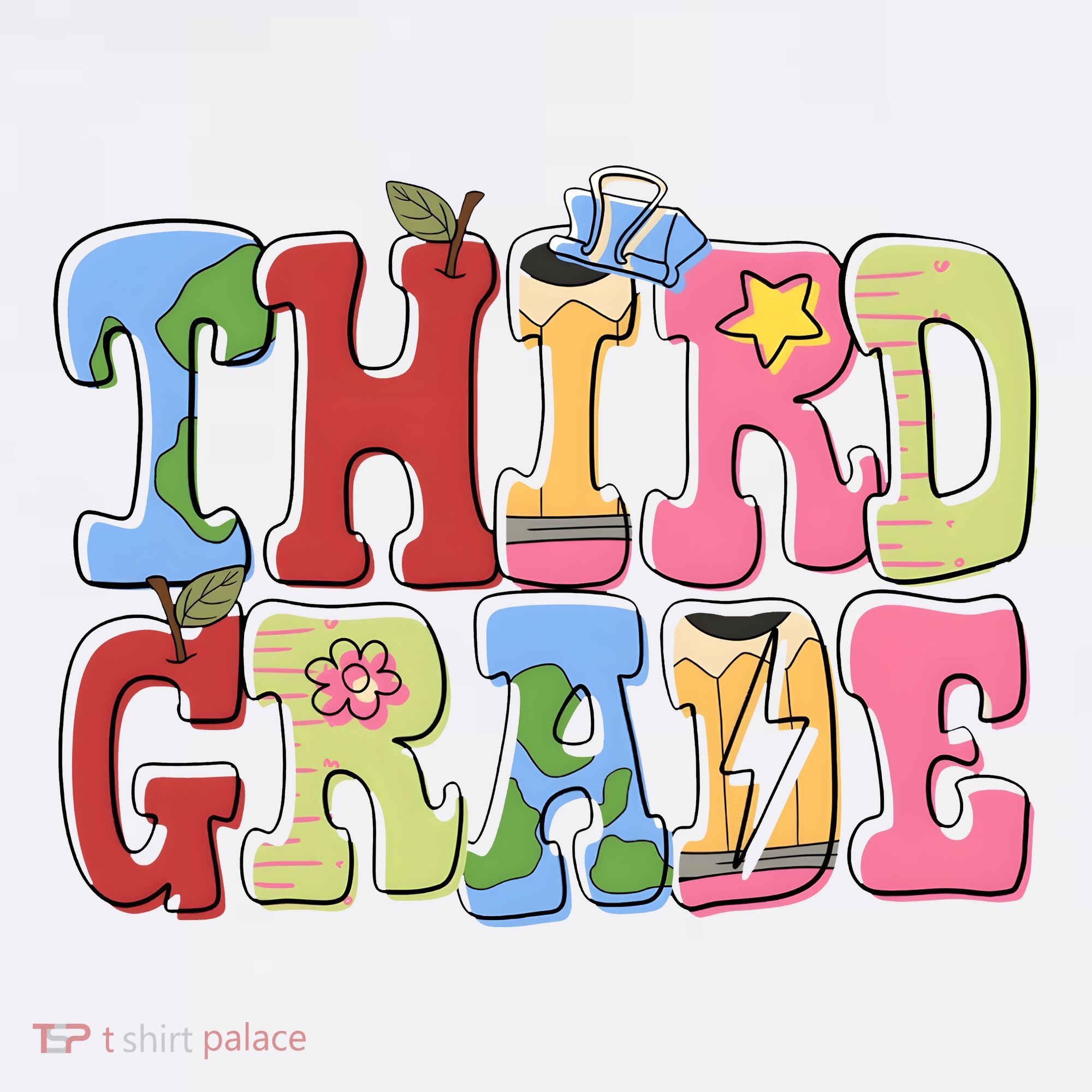 Third Grade Retro Back To School Tank Top