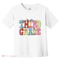 Third Grade Retro Back To School Toddler T-Shirt thumb 0