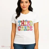 Third Grade Retro Back To School Women's T-Shirt thumb 4