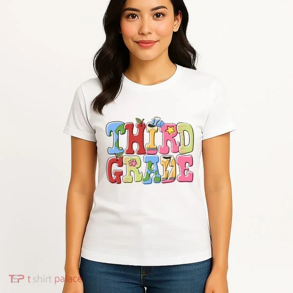Third Grade Retro Back To School Women's T-Shirt