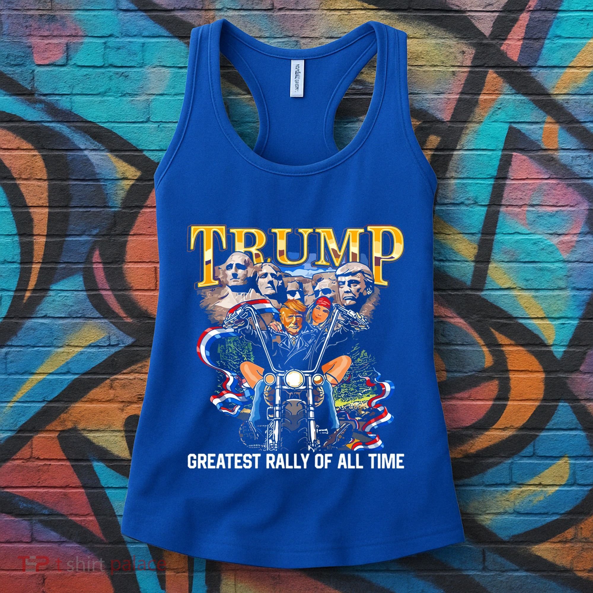 Trump Greatest Rally Of All Time Cute Gift Women's Tank Top
