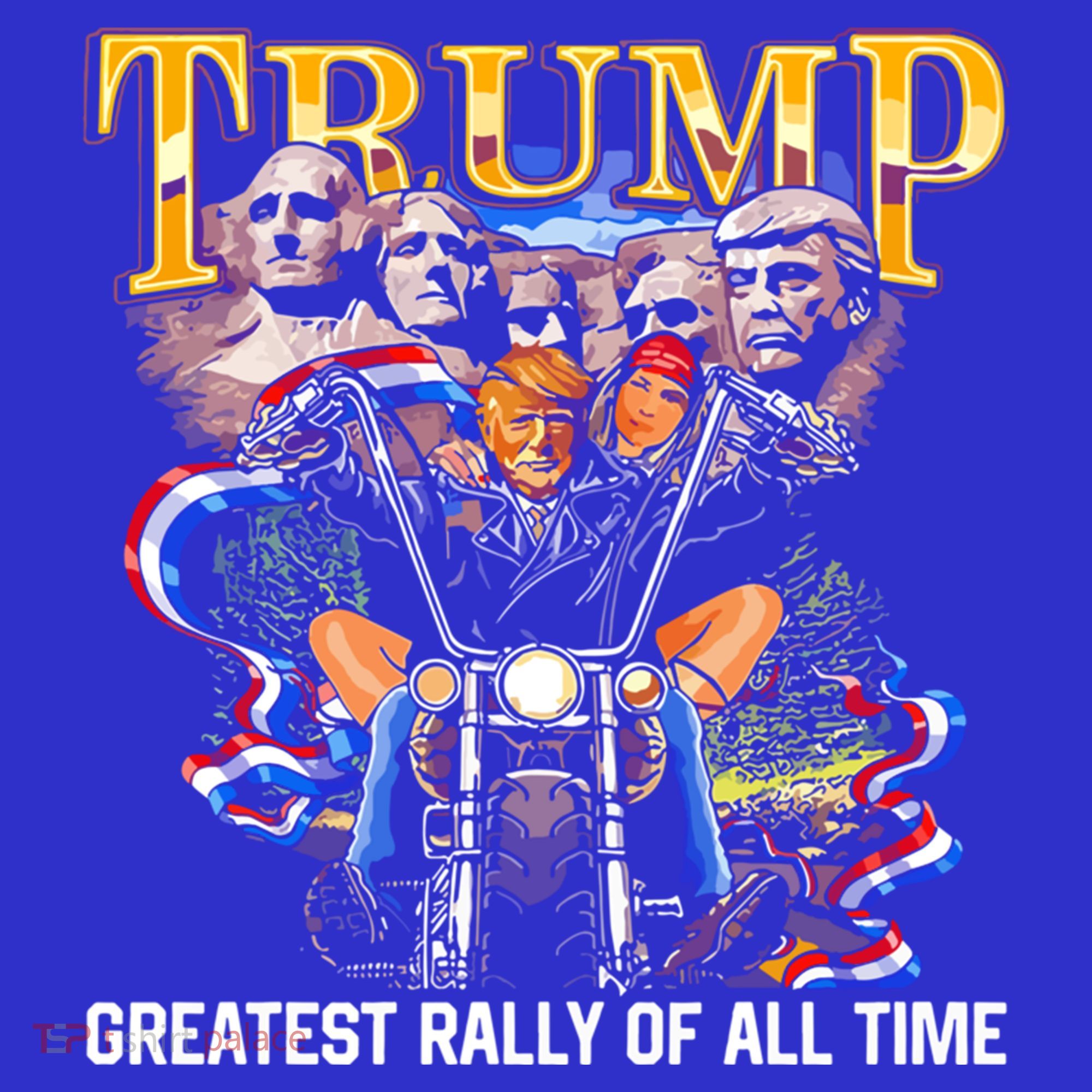 Trump Greatest Rally Of All Time Cute Gift Women's Tank Top