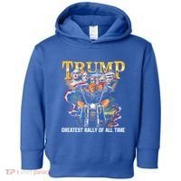 Trump Greatest Rally Of All Time Cute Gift Toddler Hoodie thumb 0