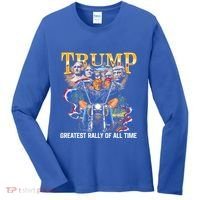 Trump Greatest Rally Of All Time Cute Gift Women's Long Sleeve Shirt thumb 0