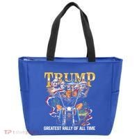 Trump Greatest Rally Of All Time Cute Gift Tote Bag thumb 0