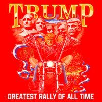 Trump Greatest Rally Of All Time Cute Gift Santa Hat thumb 1