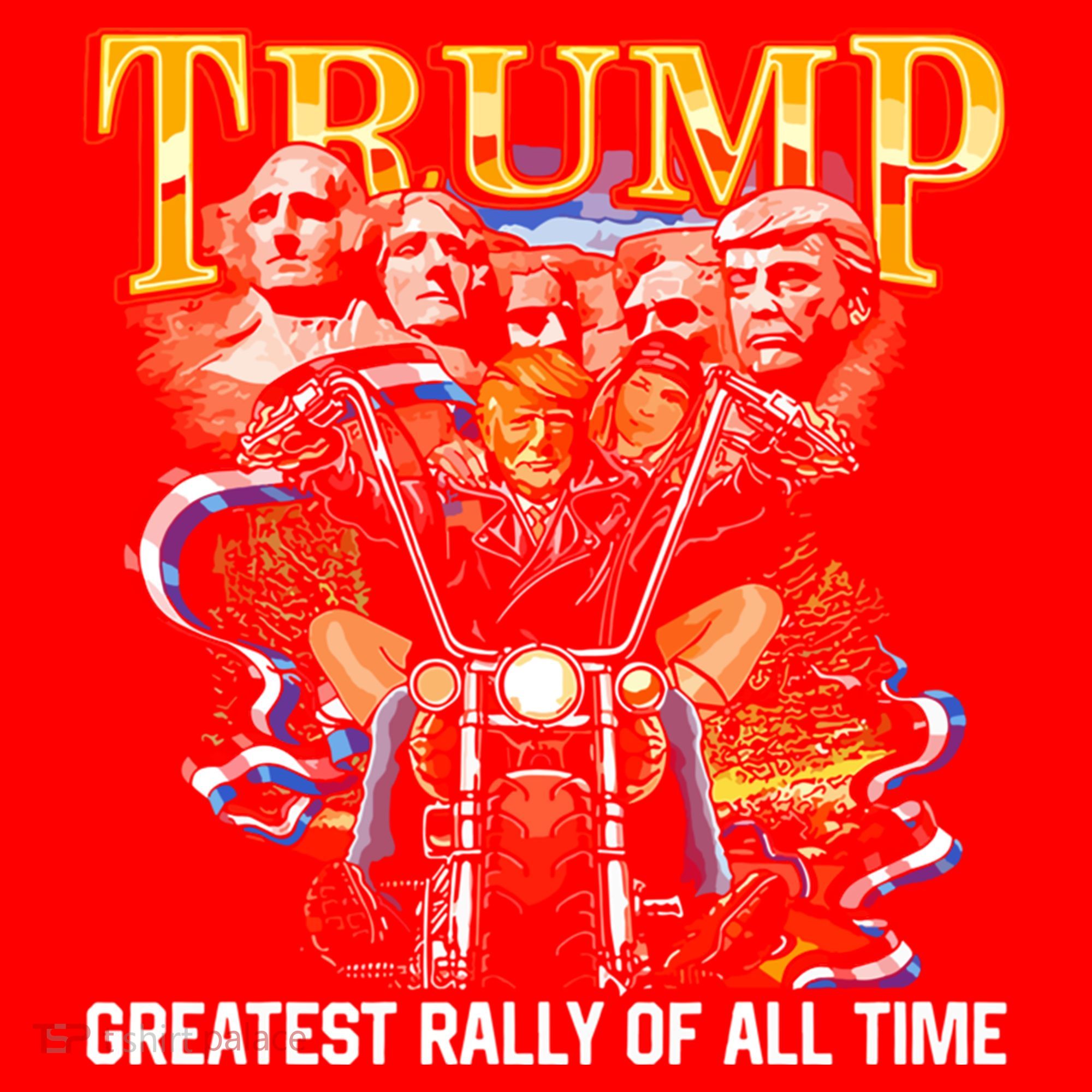 Trump Greatest Rally Of All Time Cute Gift Santa Hat