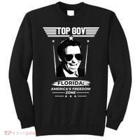Top Gov Ron DeSantis Florida America's Freedom Zone Top Gov Sweatshirt thumb 0