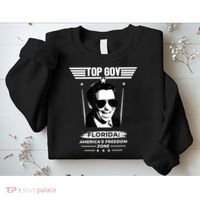 Top Gov Ron DeSantis Florida America's Freedom Zone Top Gov Sweatshirt thumb 2