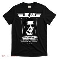 Top Gov Ron DeSantis Florida America's Freedom Zone Top Gov T-Shirt thumb 0
