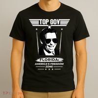Top Gov Ron DeSantis Florida America's Freedom Zone Top Gov T-Shirt thumb 3