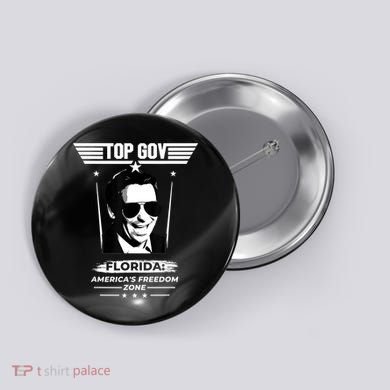 Top Gov Ron DeSantis Florida America's Freedom Zone Top Gov Button