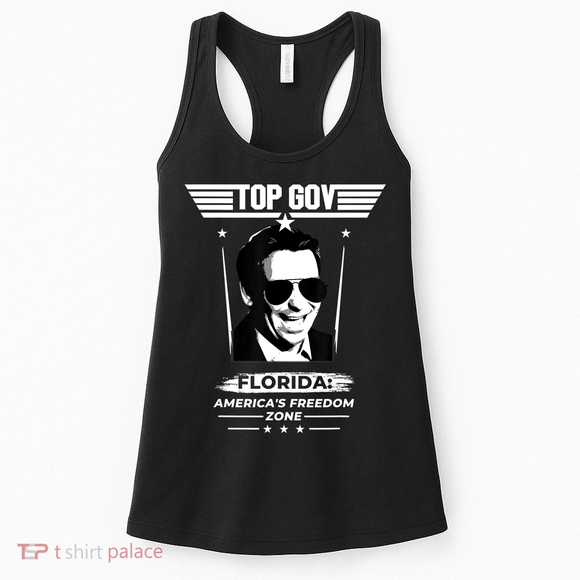 Top Gov Ron DeSantis Florida America's Freedom Zone Top Gov Women's Tank Top