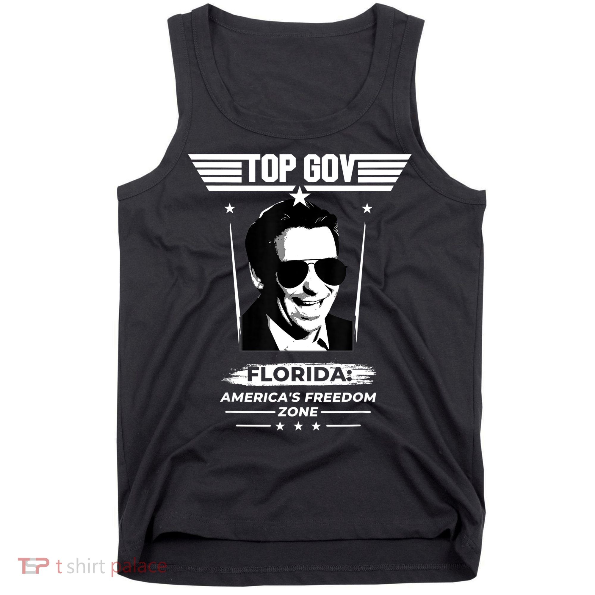 Top Gov Ron DeSantis Florida America's Freedom Zone Top Gov Tank Top
