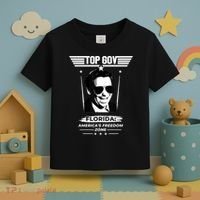 Top Gov Ron DeSantis Florida America's Freedom Zone Top Gov Toddler T-Shirt thumb 3