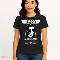 Top Gov Ron DeSantis Florida America's Freedom Zone Top Gov Women's T-Shirt thumb 4