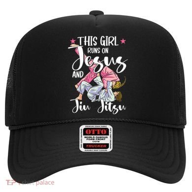 This Girl Runs On Jesus And Jiu Jitsu Hat
