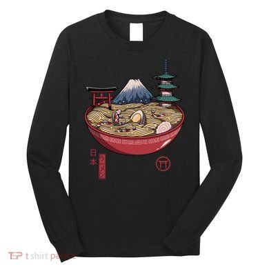 The Great Ramen Wave Long Sleeve Shirt