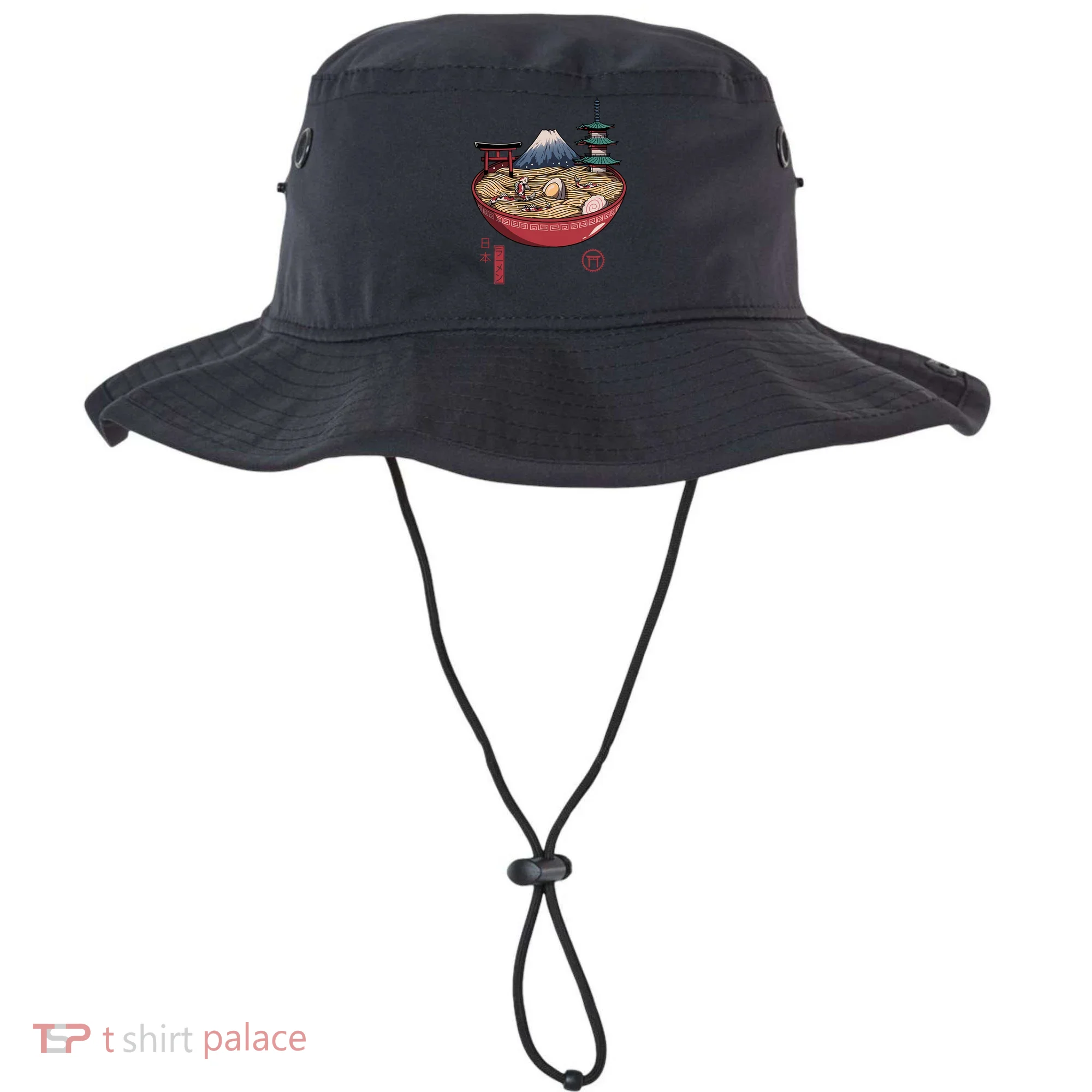 The Great Ramen Wave Bucket Hat