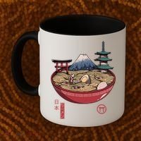 The Great Ramen Wave Coffee Mug thumb 2
