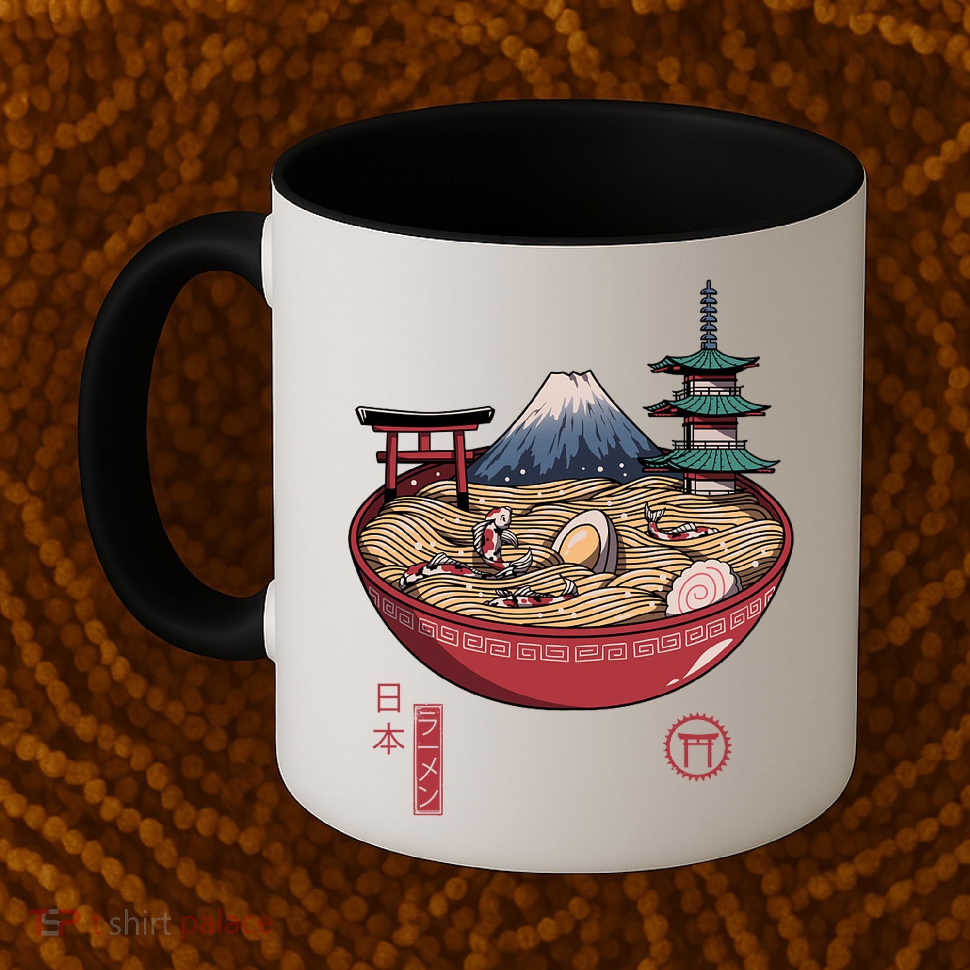 The Great Ramen Wave Coffee Mug