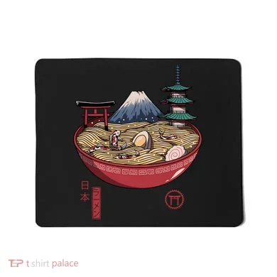 The Great Ramen Wave Mousepad