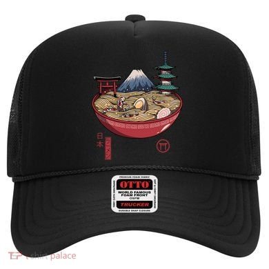 The Great Ramen Wave Hat