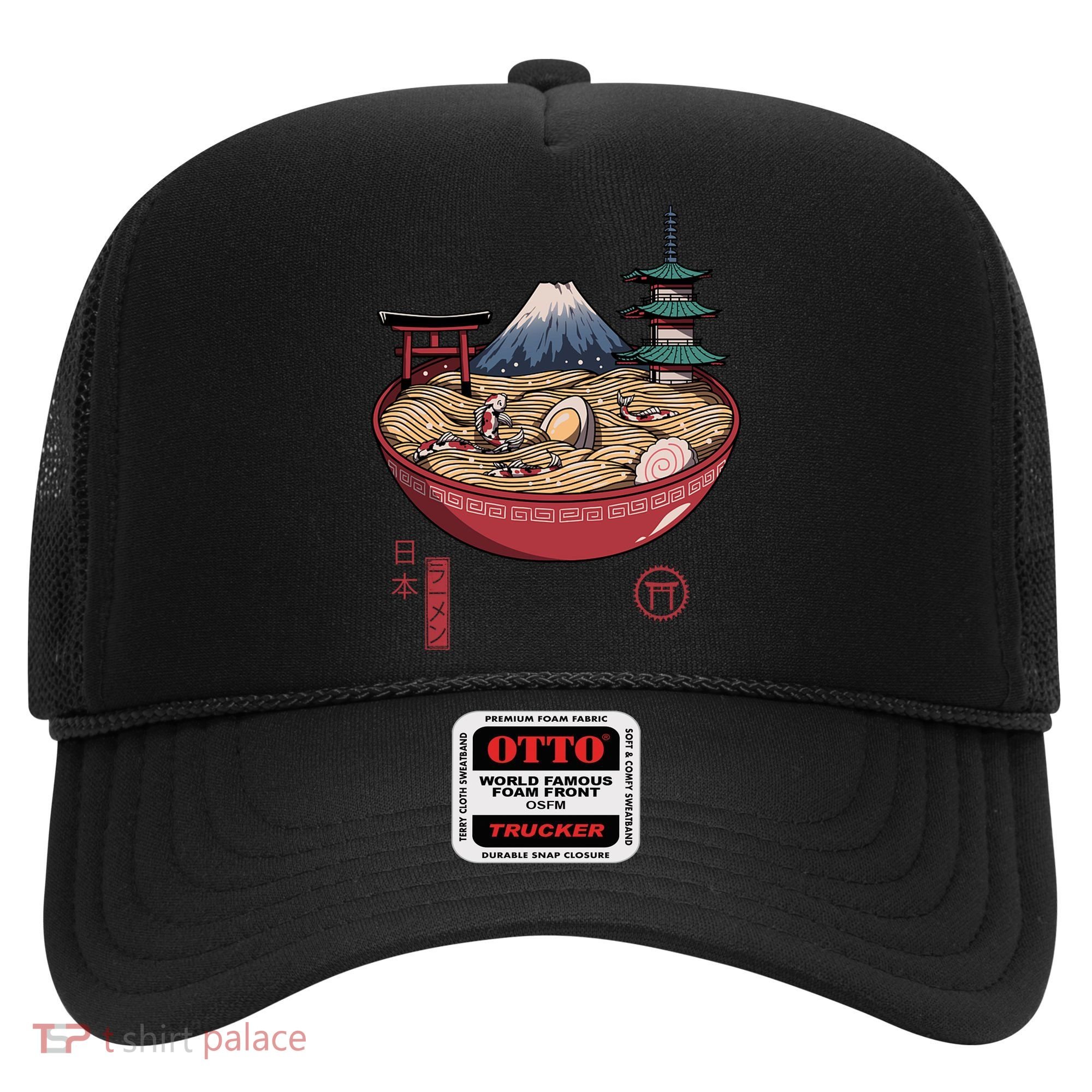 The Great Ramen Wave Hat