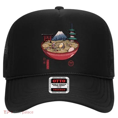 The Great Ramen Wave Hat