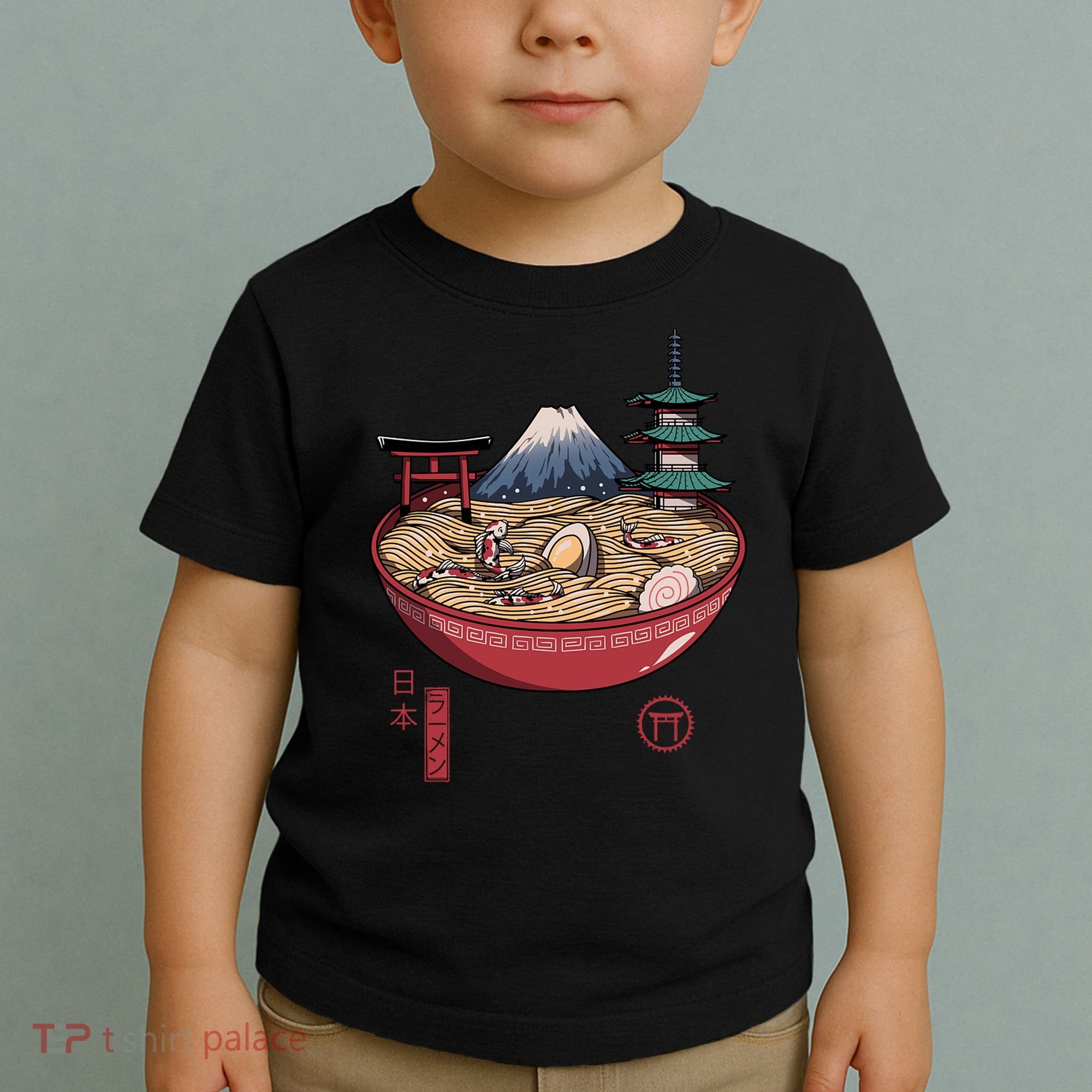 The Great Ramen Wave Toddler T-Shirt