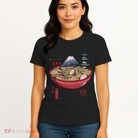 The Great Ramen Wave Women's T-Shirt thumb 4