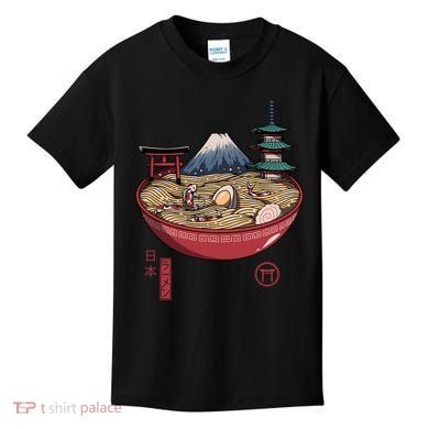 The Great Ramen Wave Kids T-Shirt