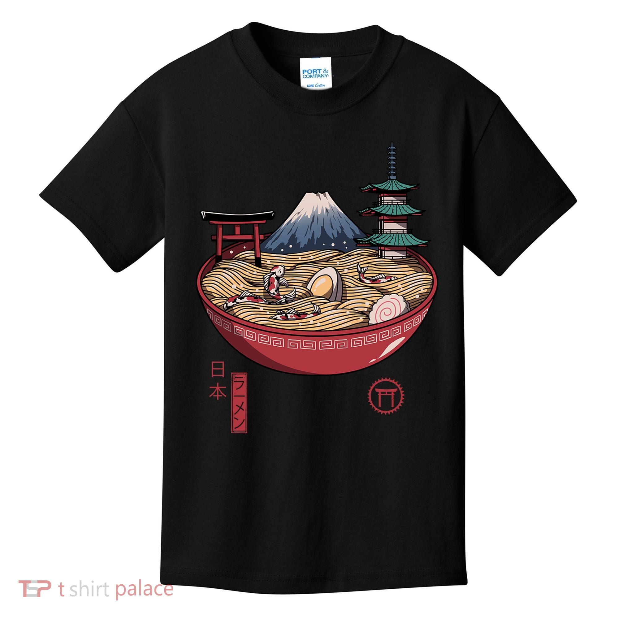 The Great Ramen Wave Kids T-Shirt