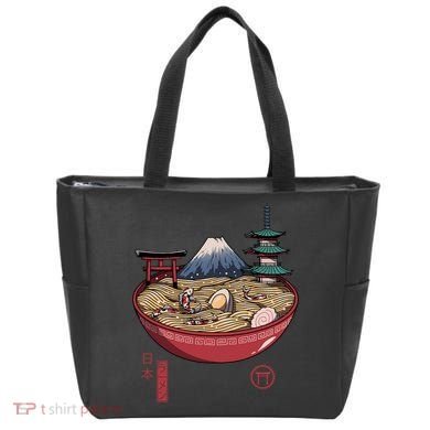 The Great Ramen Wave Tote Bag