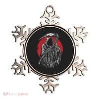 The Grim Reaper Skeleton Skull Death Scythe Grunge Horror Ornament thumb 0