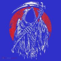 The Grim Reaper Skeleton Skull Death Scythe Grunge Horror Women's Tank Top thumb 5