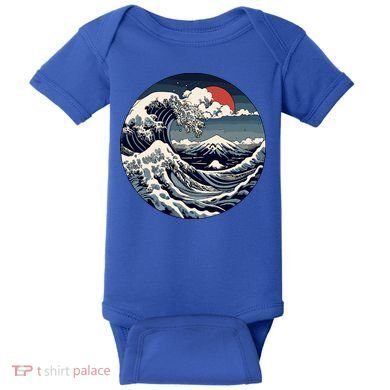 The Great Retro Wave Baby Bodysuit