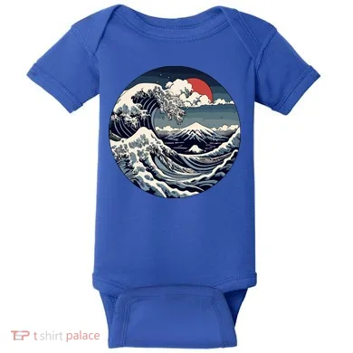 The Great Retro Wave Baby Bodysuit