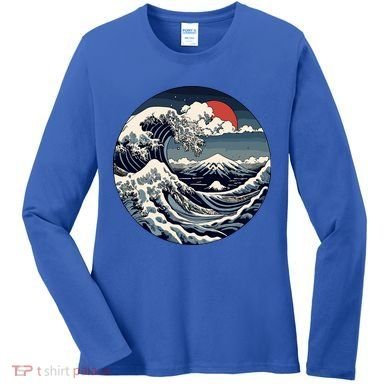 The Great Retro Wave Women's Long Sleeve Shirt